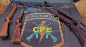 PM fecha fábrica clandestina de armas em Goiânia